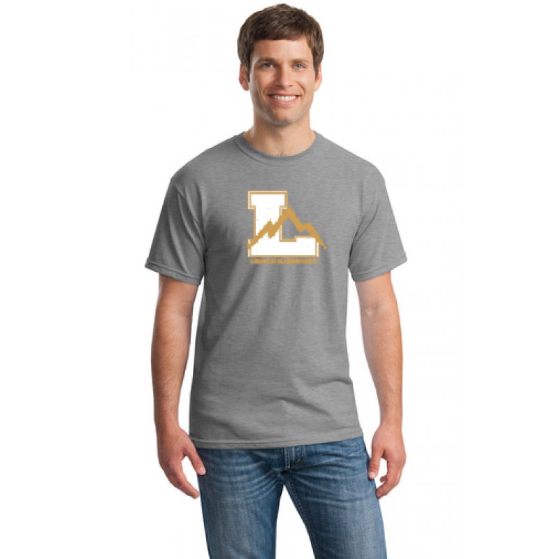 Lincoln Full Front Adult Short Sleeve Core Cotton Tee